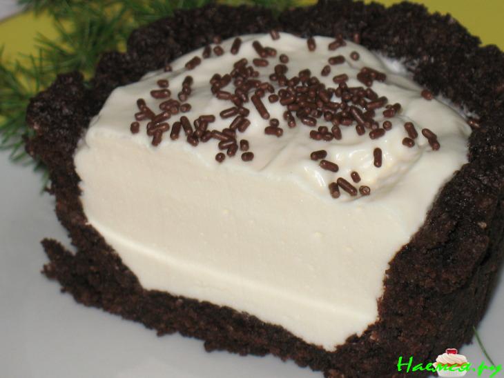 Шоколадные корзиночки-чизкейки