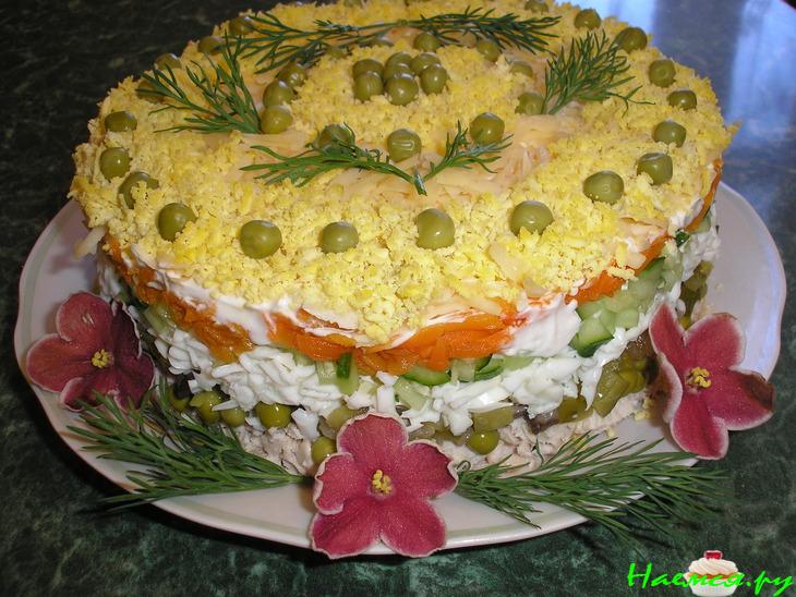 Салат "Ку-ка-реку"