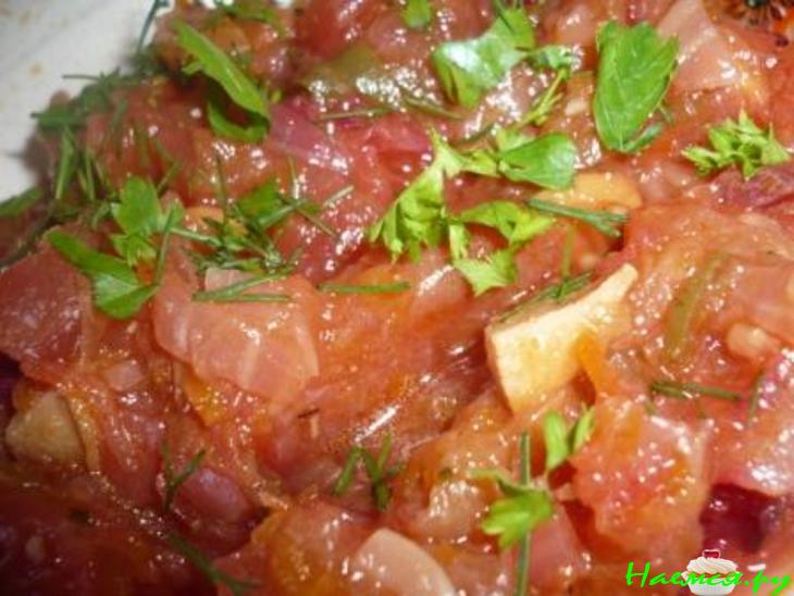 Летний овощной обед (борщ из молодых бурачков и рагу)