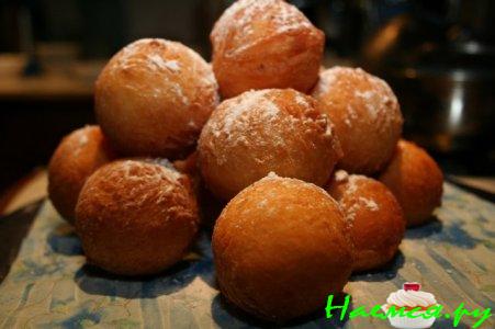 Дрожжевое тесто для пончиков с начинкой