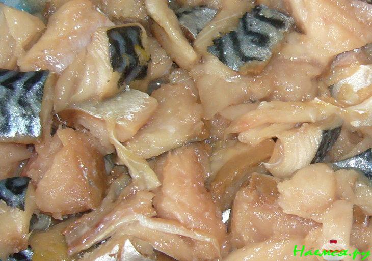 Скумбрия в горшочках