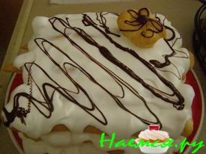 Торт 'Дамские пальчики' со сметанным кремом