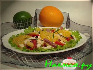 Салат "Сырный микс"