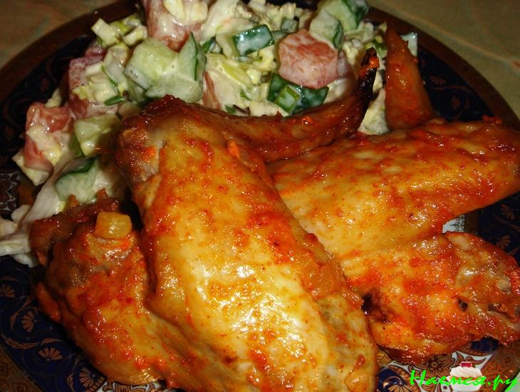 Курочка с паприкой