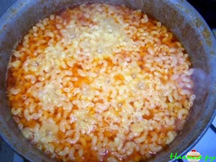 Плов с макаронами