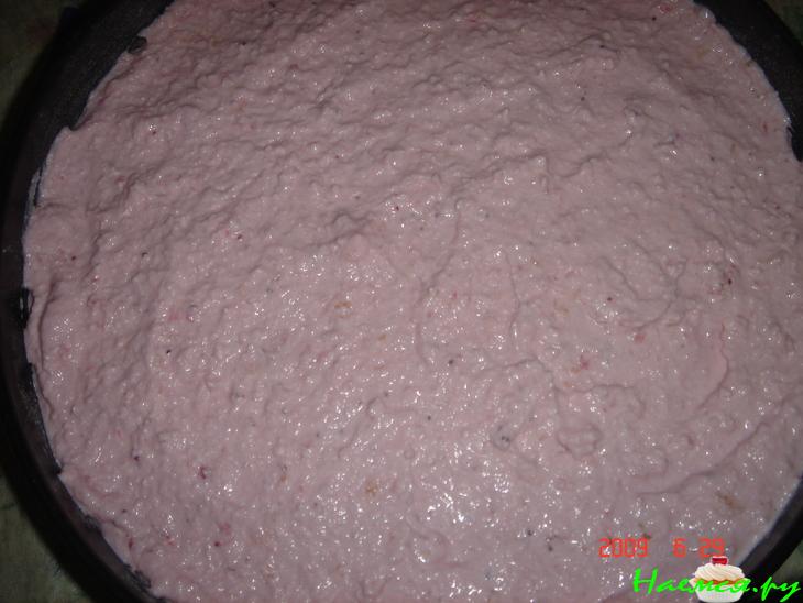 Творожный торт с клубничкой