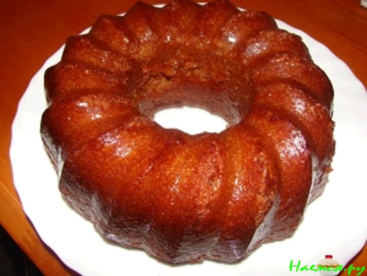 Кекс "Воздушный" (на сгущённом молоке и крахмале)