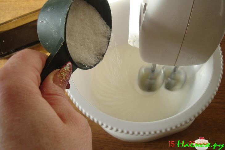 Открытый пирог с творогом