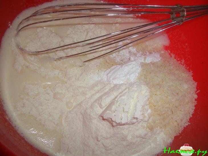 Пирог "Вишня под покрывалом"