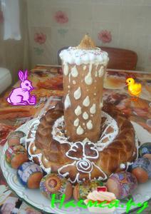 Пасхальная свеча (она же и Рождественская)