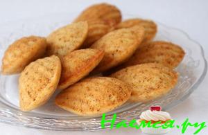 Яблочные мадленки