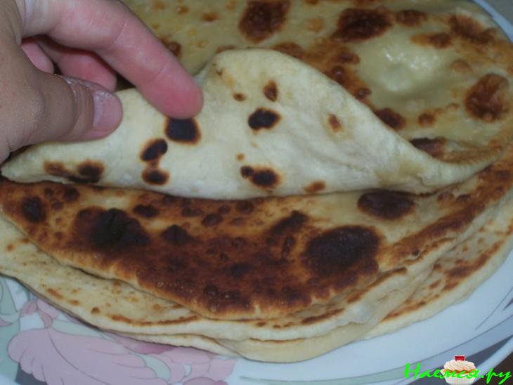 Суп с лепёшкой