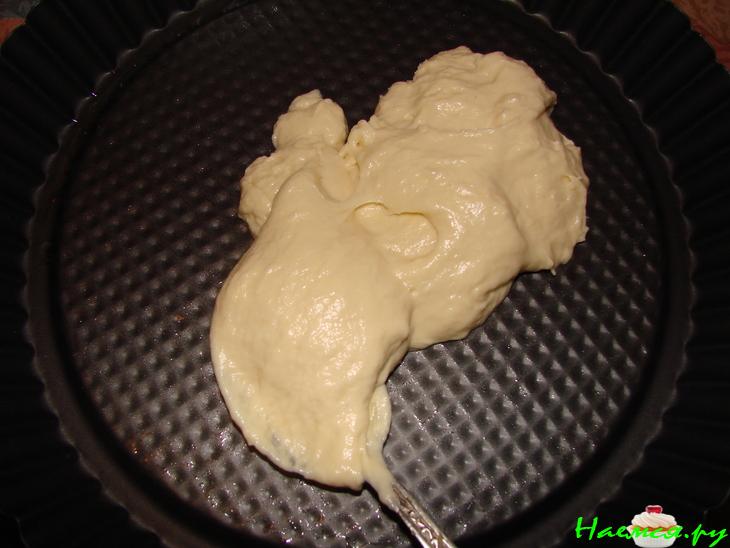 Торт "Закусочный" с лососем и творогом