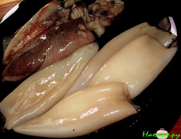 Фаршированные кальмары...вкууусно ))