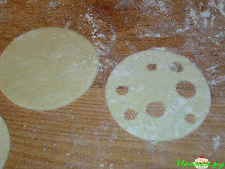 Слойки "Мышка на сыре"