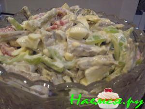 Салат "Сплетница" Салат "Сплетница"