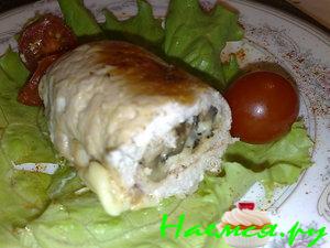 Куриные рулетики в фольге Куриные рулетики в фольге