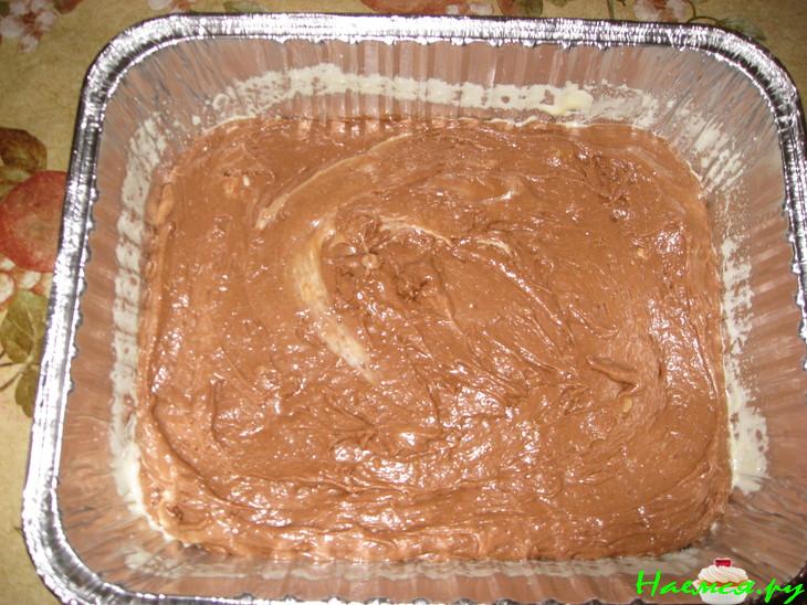 Торт с орехами "Шоколадно-Творожный"