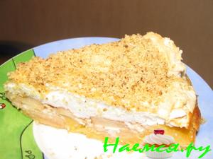 Пирог яблочный «Нежность»