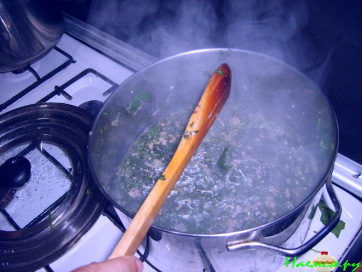 Яхния из шпината