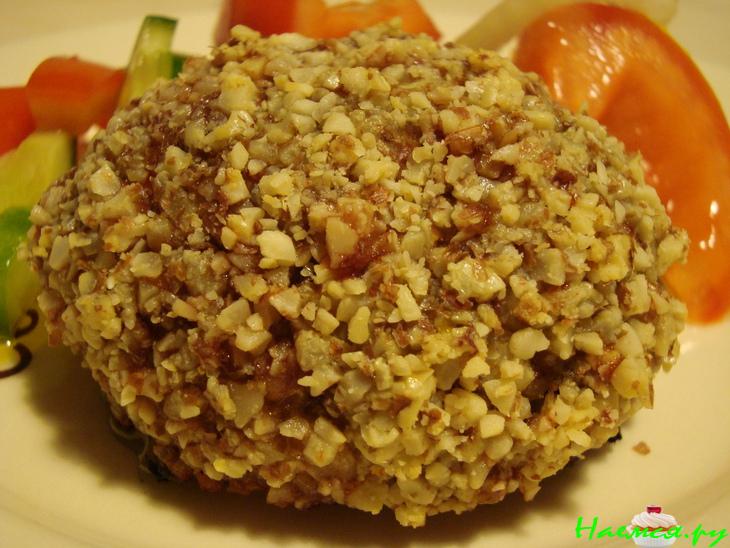 Котлеты из баранины в арахисовой панировке