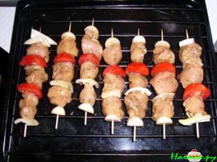 Куриные шашлычки