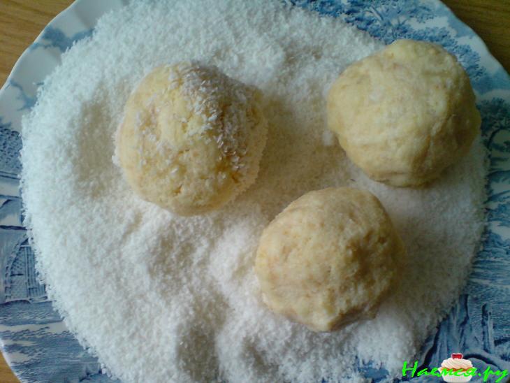 Пирожные "Снежки"