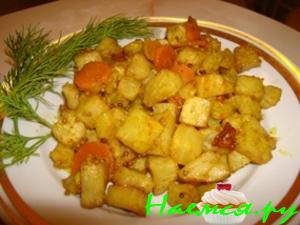 Печеный сельдерей