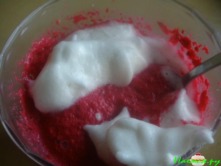 Закуска из сельди с двумя муссами