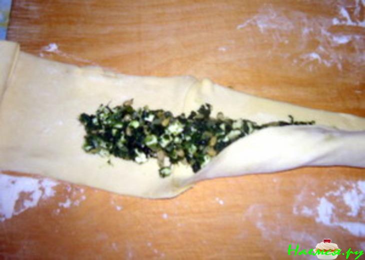 Спанокопита /пирог со шпинатом/ "Улитка" Спанокопита /пирог со шпинатом/ "Улитка"