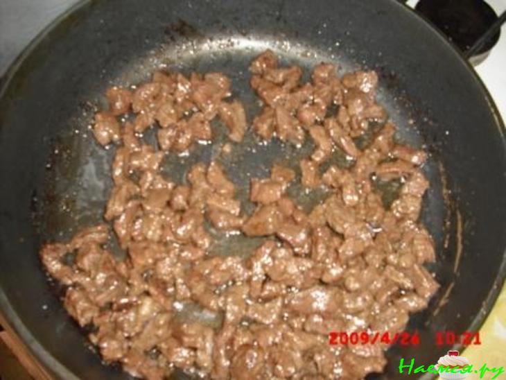 Салат "Любимый" с мясом