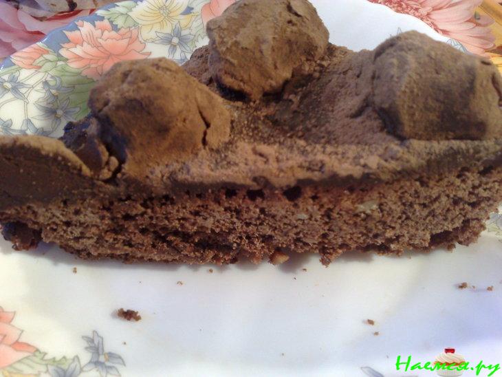 Торт "Трюфельный" с шоколадным кремом