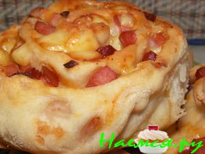 Пиццы-розочки