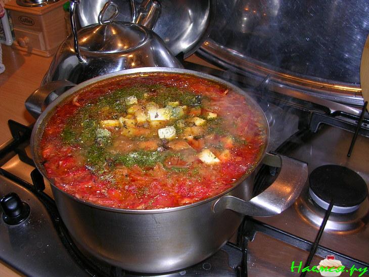 Борщ вегетарианский