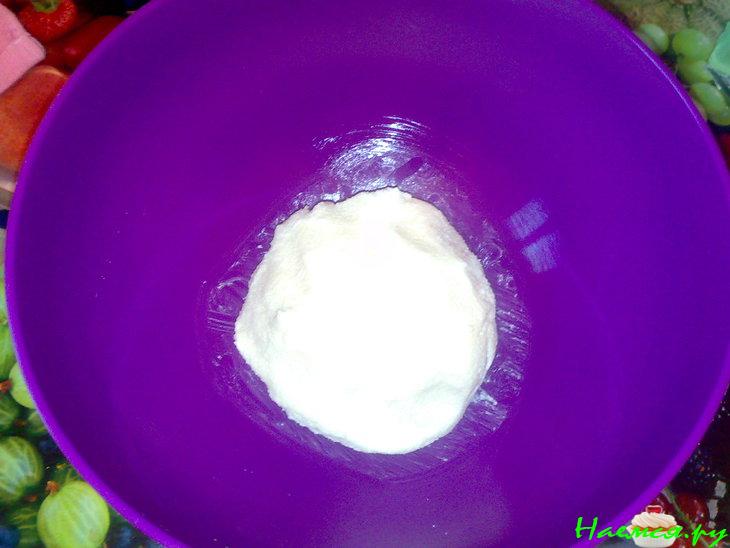 Торт "Зебра" со сметанным и шоколадным кремом