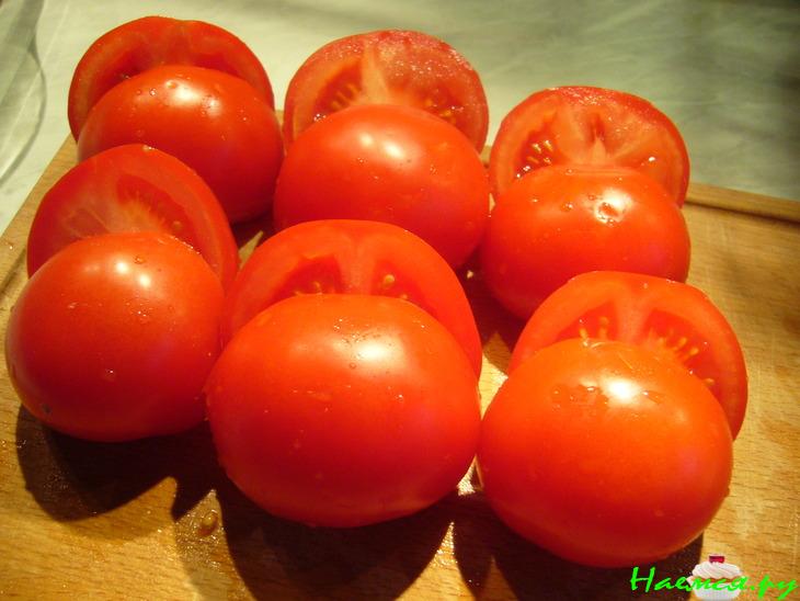 Печеные помидоры, легкая и вкусная закуска за 15 минут