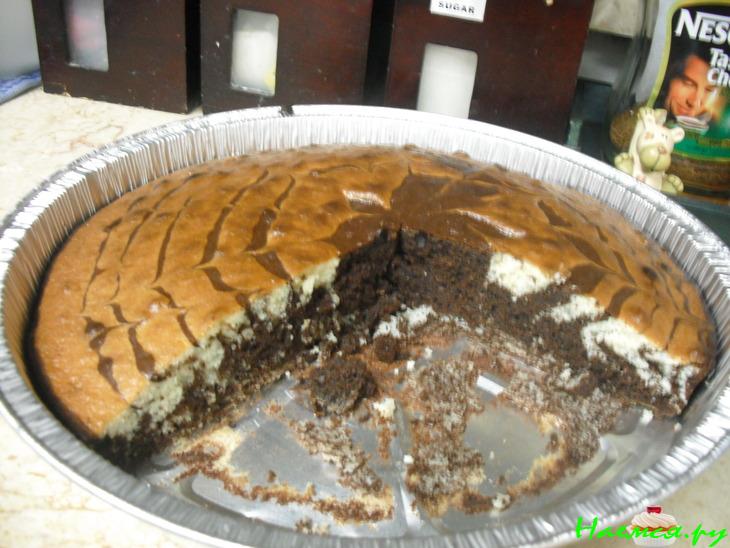 Пирог зебра (антикризисный)