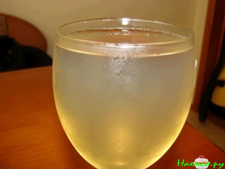 Желе из шампанского