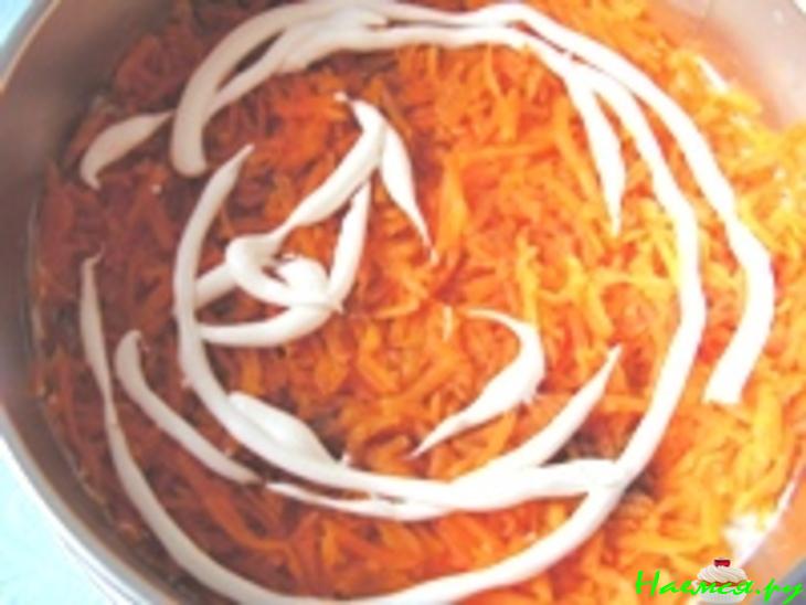 Салат - Овощной торт