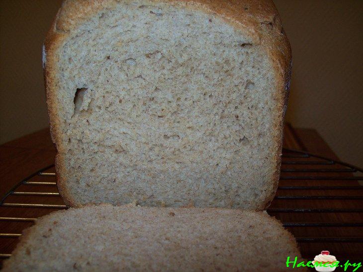 Пшенично-ржаной хлеб на биокефире в ХП Пшенично-ржаной хлеб на биокефире в ХП