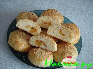 Турецкие булочки – Fingerfood (с апельсиновыми цукатами)