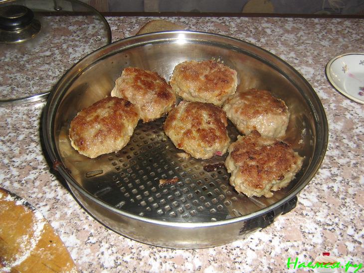 Котлеты Лапинские с брусникой от Анастасии