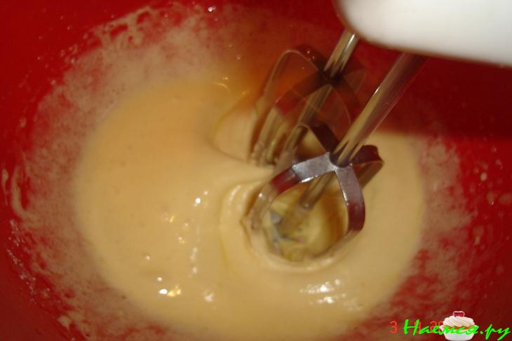 Сливово-грушевый пирог