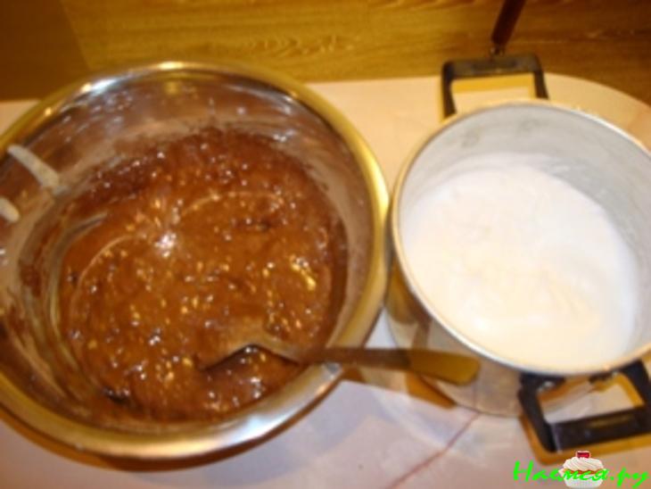 Торт "Изюминка" с шоколадным кремом