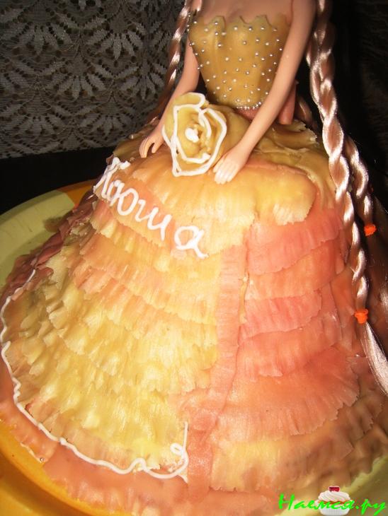 Торт-кукла "Ксюша"