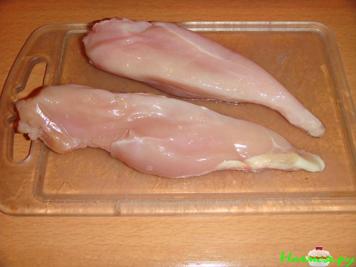 Куриные грудки в кляре