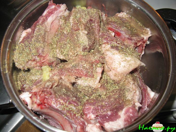 Рёбра из рукава, вкусно и просто