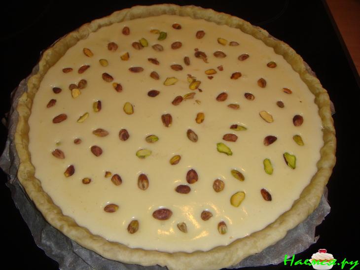 Пряный апельсиновый пирог с фисташками Пряный апельсиновый пирог с фисташками