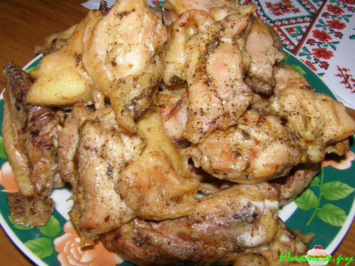 Запеченные окорочка