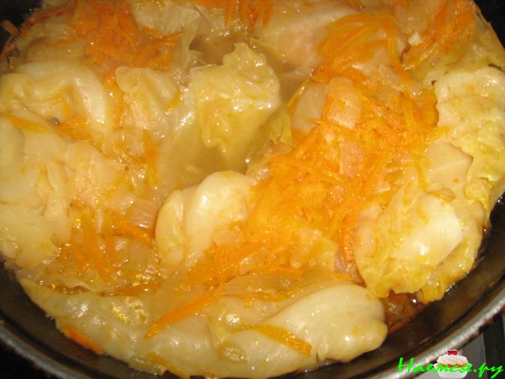 Постные голубцы с нежной картофельной начинкой